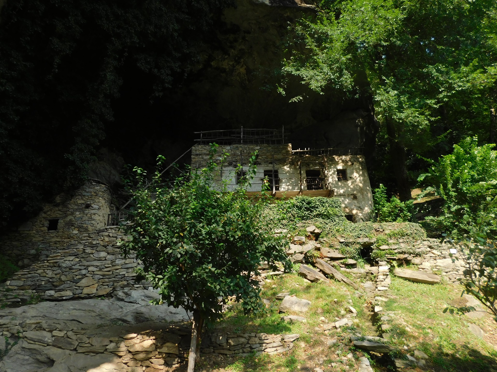 Balma Boves e il paesaggio di Sanfront.