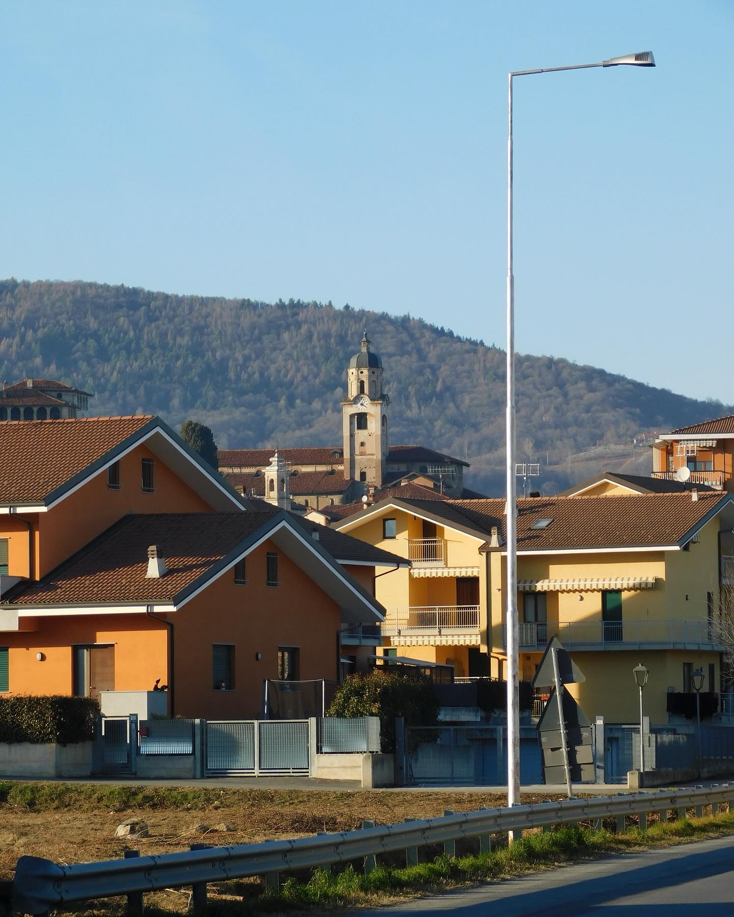 Paesaggio fotografato a Costigliole Saluzzo.