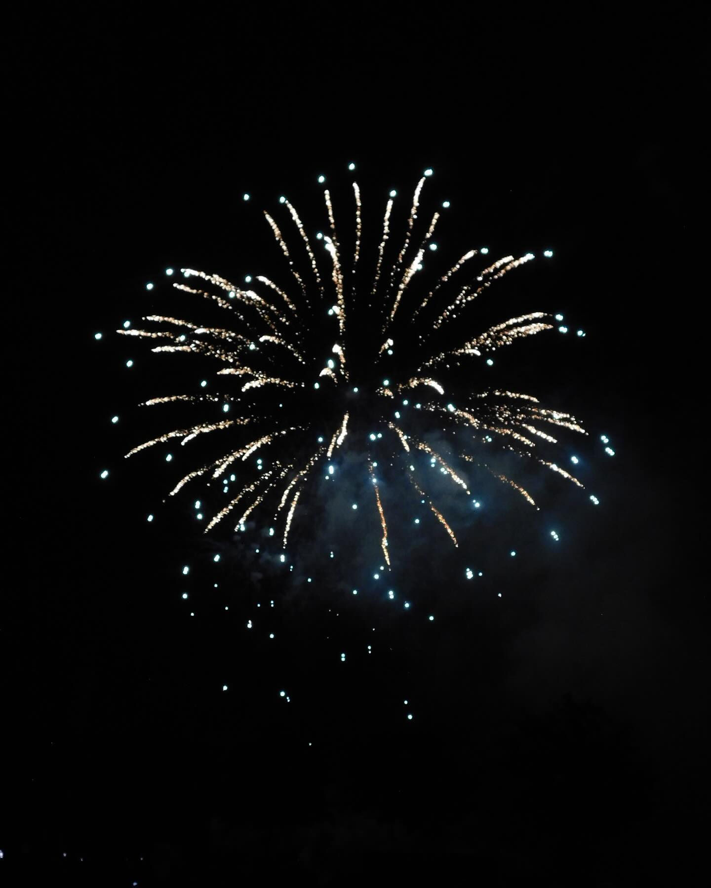 Fuochi d'artificio a Saluzzo.